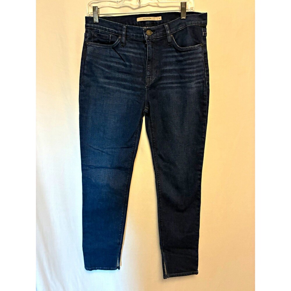 Hudson Nico high rise Women’s Skinny Jeans Size 30 Dark Wash Blue Denim Slim Fit